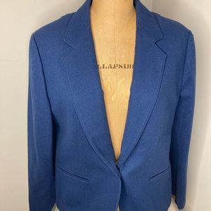 Vintage Classic Blue Pendleton Blazer